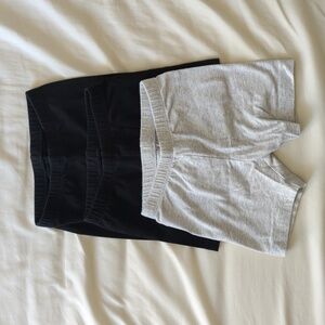 3 pairs of toddler biker shorts